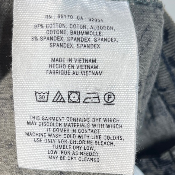 Pilcro Women's Serif Cords Corduroy Pants Abstract Green Black 25 Fall Skinny - Picture 4 of 12